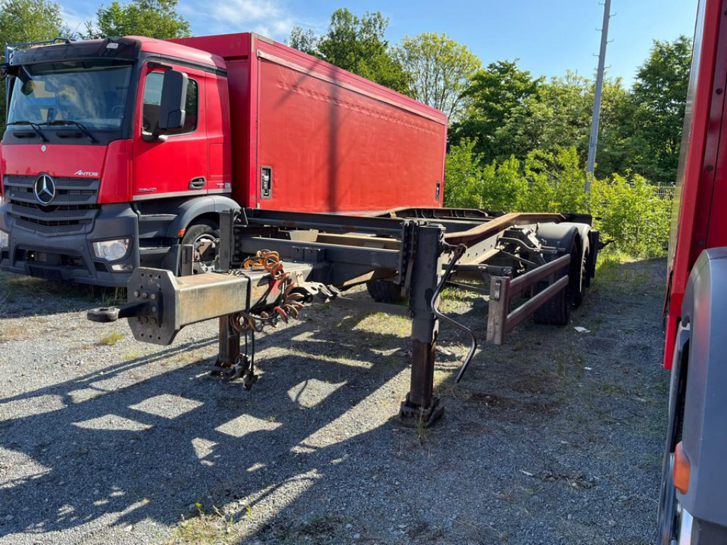 HUEFFERMANN HUEFFERMANN Tandemanhänger Containeranhänger HTA 1877 - קרון נגרר מתגלגל/ מדלג: תמונה 2 HUEFFERMANN HUEFFERMANN Tandemanhänger Containeranhänger HTA 1877 - קרון נגרר מתגלגל/ מדלג: תמונה 2