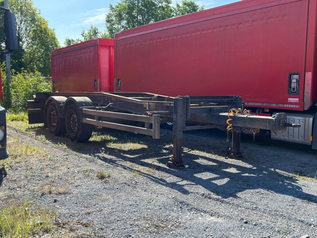 HUEFFERMANN HUEFFERMANN Tandemanhänger Containeranhänger HTA 1877 - קרון נגרר מתגלגל/ מדלג: תמונה 1 HUEFFERMANN HUEFFERMANN Tandemanhänger Containeranhänger HTA 1877 - קרון נגרר מתגלגל/ מדלג: תמונה 1