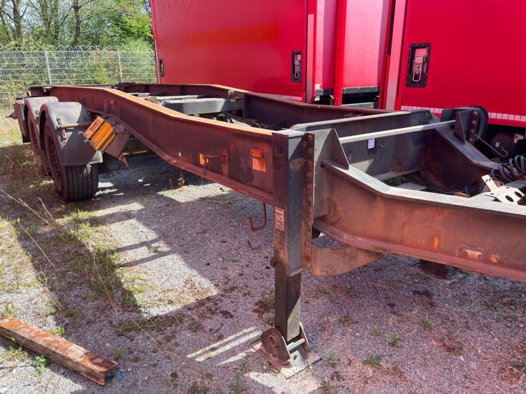 HUEFFERMANN HUEFFERMANN Tandemanhänger Containeranhänger HTS 1877 - קרון נגרר מתגלגל/ מדלג: תמונה 2 HUEFFERMANN HUEFFERMANN Tandemanhänger Containeranhänger HTS 1877 - קרון נגרר מתגלגל/ מדלג: תמונה 2