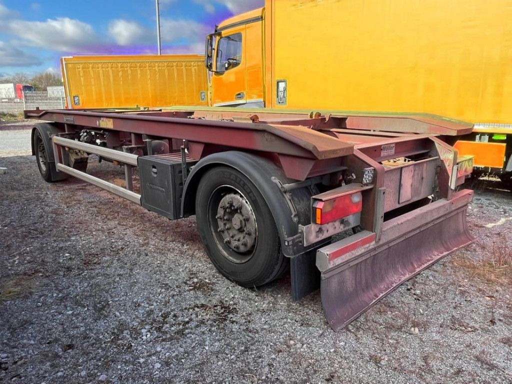 Hüffermann 2-achs Abrollanhänger HAR 18.70 Containeranhänge - קרון נגרר מתגלגל/ מדלג: תמונה 3 Hüffermann 2-achs Abrollanhänger HAR 18.70 Containeranhänge - קרון נגרר מתגלגל/ מדלג: תמונה 3