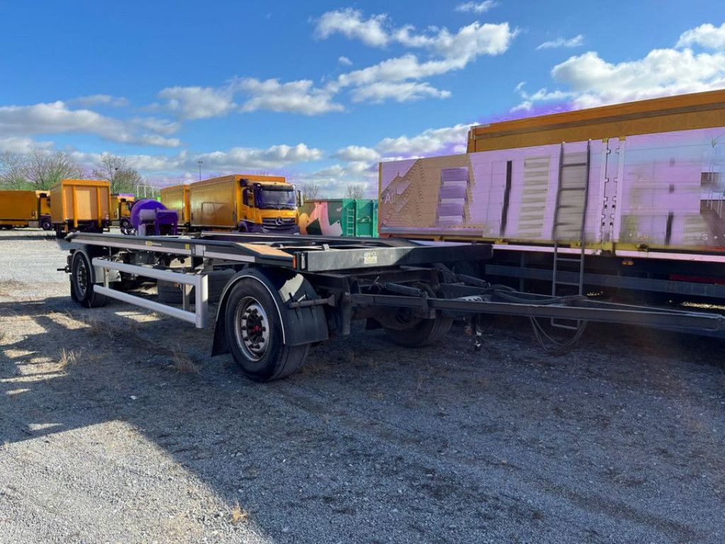 Hüffermann 2-achs Abrollanhänger HAR 18.70 Containeranhänge - קרון נגרר מתגלגל/ מדלג: תמונה 2 Hüffermann 2-achs Abrollanhänger HAR 18.70 Containeranhänge - קרון נגרר מתגלגל/ מדלג: תמונה 2