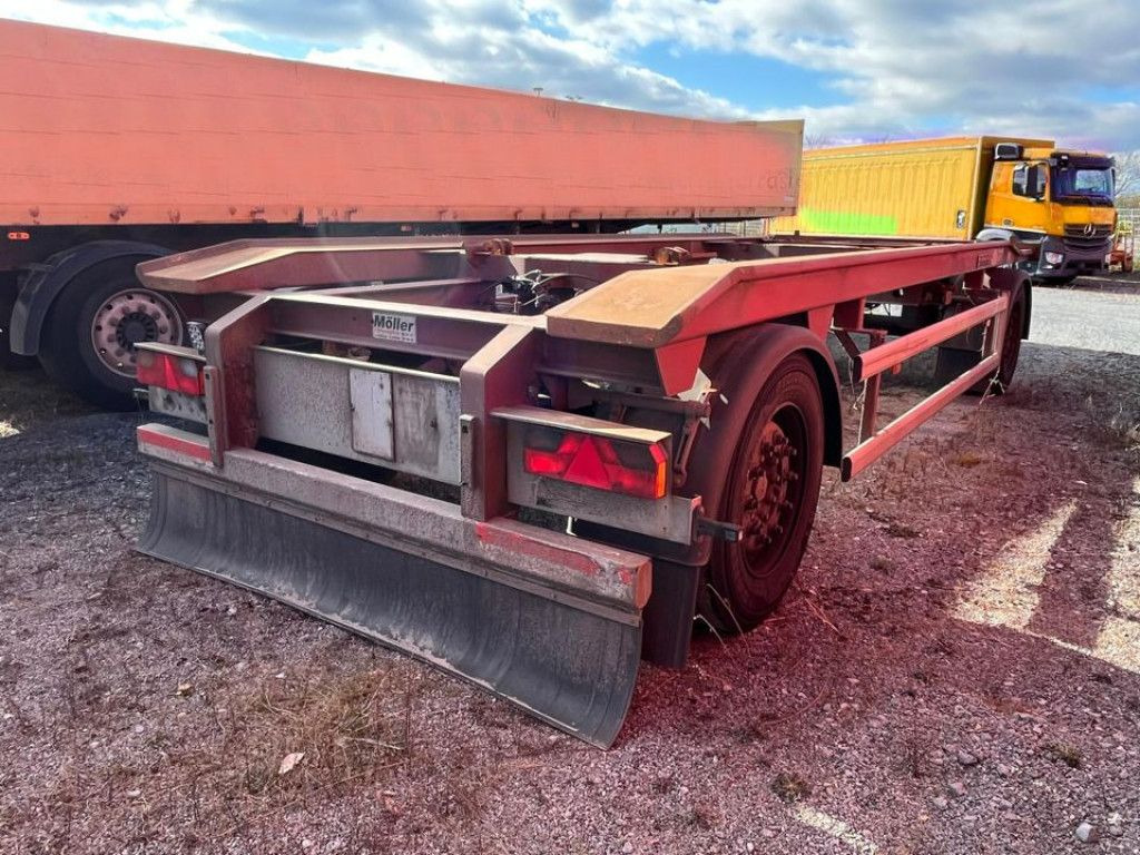 Hüffermann 2-achs Abrollanhänger HAR 18.70 Containeranhänge - קרון נגרר מתגלגל/ מדלג: תמונה 5 Hüffermann 2-achs Abrollanhänger HAR 18.70 Containeranhänge - קרון נגרר מתגלגל/ מדלג: תמונה 5