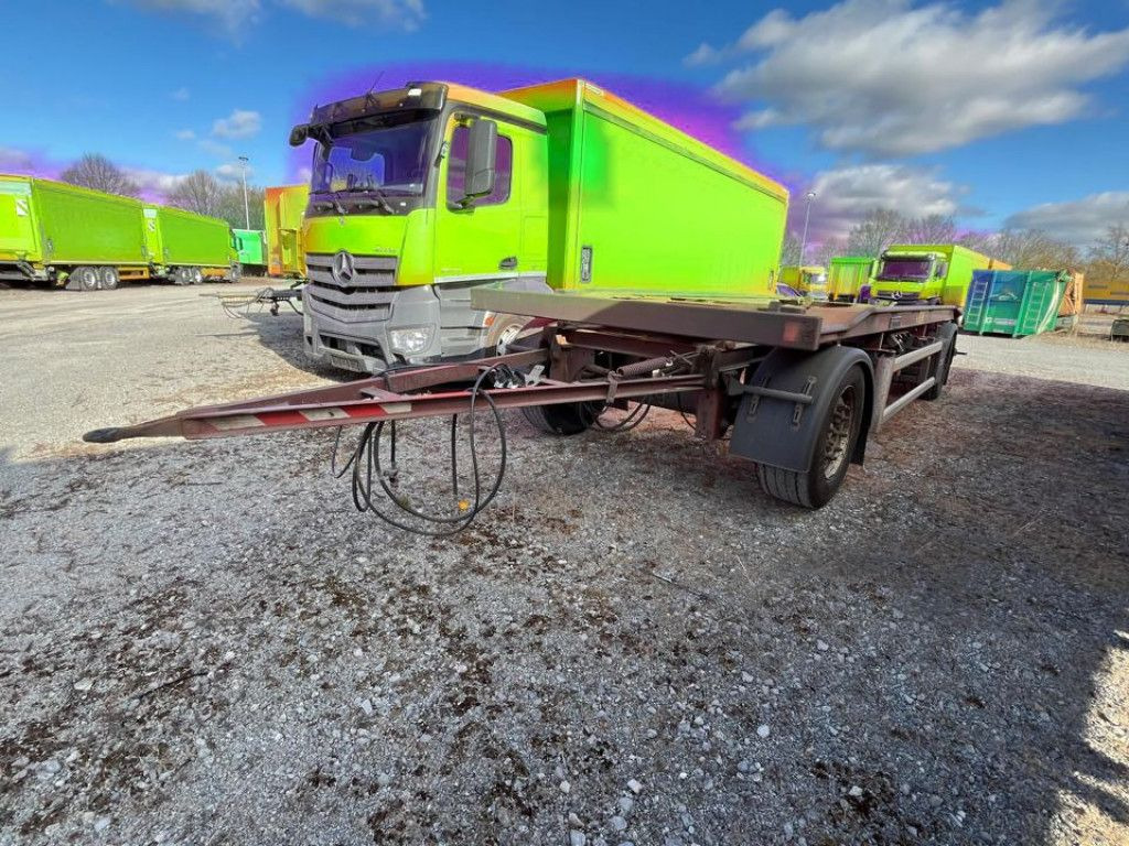 Hüffermann 2-achs Abrollanhänger HAR 18.70 Containeranhänge - קרון נגרר מתגלגל/ מדלג: תמונה 1 Hüffermann 2-achs Abrollanhänger HAR 18.70 Containeranhänge - קרון נגרר מתגלגל/ מדלג: תמונה 1