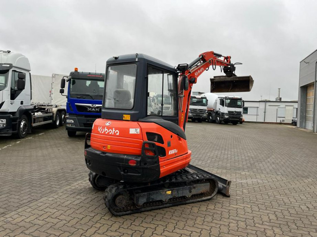 KUBOTA Minibagger KX 61 Minibagger 2245h, incl. Grabn+Tieflöffel - מיני מחפר: תמונה 4 KUBOTA Minibagger KX 61 Minibagger 2245h, incl. Grabn+Tieflöffel - מיני מחפר: תמונה 4
