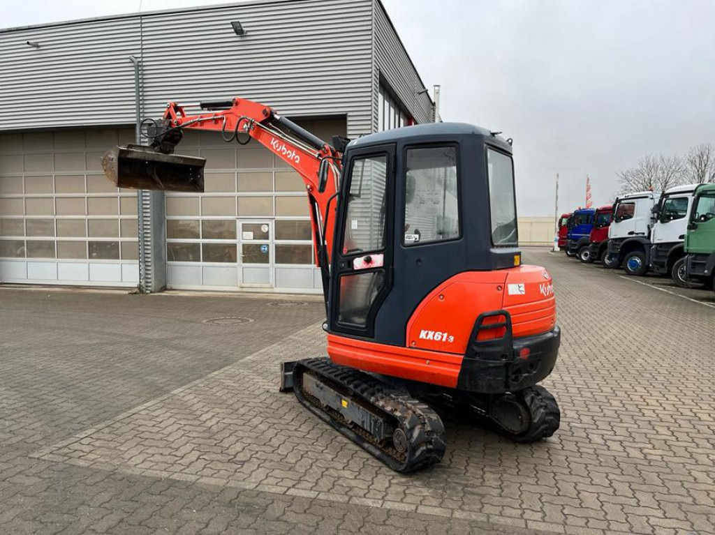 KUBOTA Minibagger KX 61 Minibagger 2245h, incl. Grabn+Tieflöffel - מיני מחפר: תמונה 3 KUBOTA Minibagger KX 61 Minibagger 2245h, incl. Grabn+Tieflöffel - מיני מחפר: תמונה 3