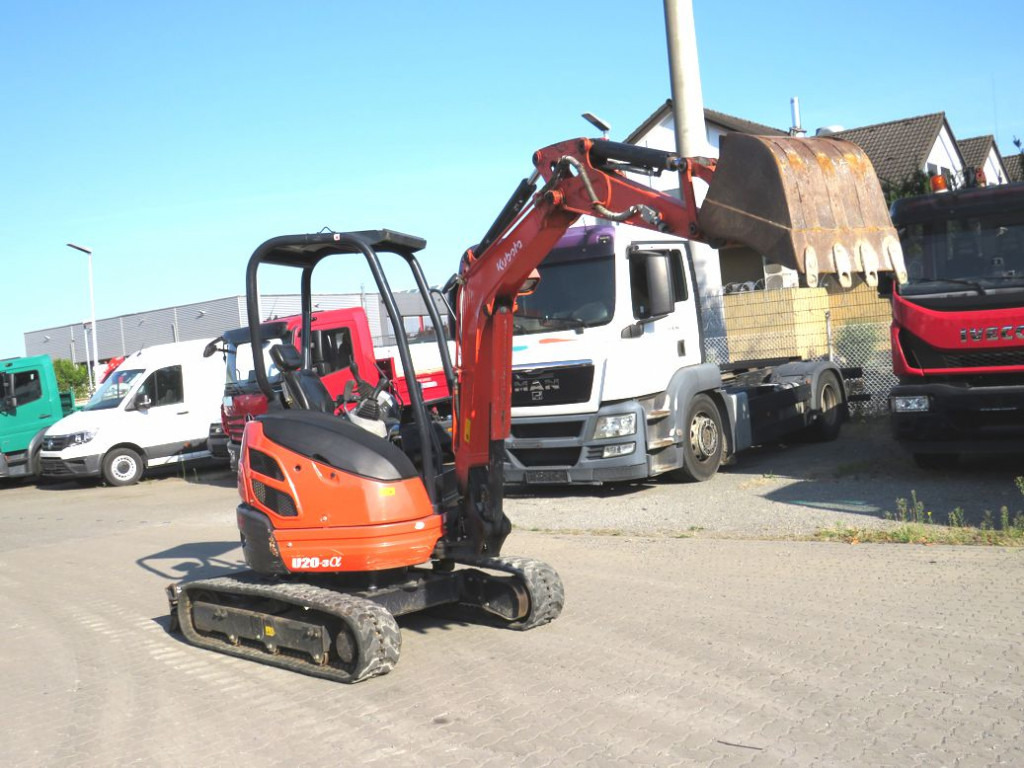 KUBOTA Minibagger U 20 - 3 Minibagger Kurzheck - מיני מחפר: תמונה 2 KUBOTA Minibagger U 20 - 3 Minibagger Kurzheck - מיני מחפר: תמונה 2