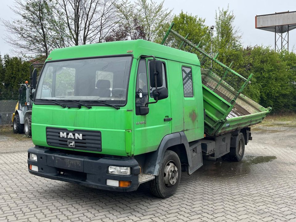 MAN LE 8.180 K 2-Achs Kipper Doppelkabine Meiller - מזהיר: תמונה 1 MAN LE 8.180 K 2-Achs Kipper Doppelkabine Meiller - מזהיר: תמונה 1