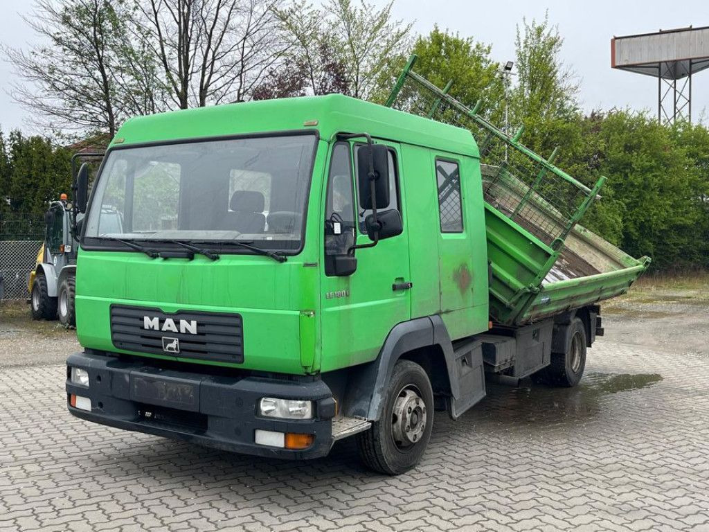 MAN LE 8.180 K 2-Achs Kipper Doppelkabine Meiller - כלי רכב מסחרי מזהיר, כלי רכב מסחרי קומבי: תמונה 1 MAN LE 8.180 K 2-Achs Kipper Doppelkabine Meiller - כלי רכב מסחרי מזהיר, כלי רכב מסחרי קומבי: תמונה 1