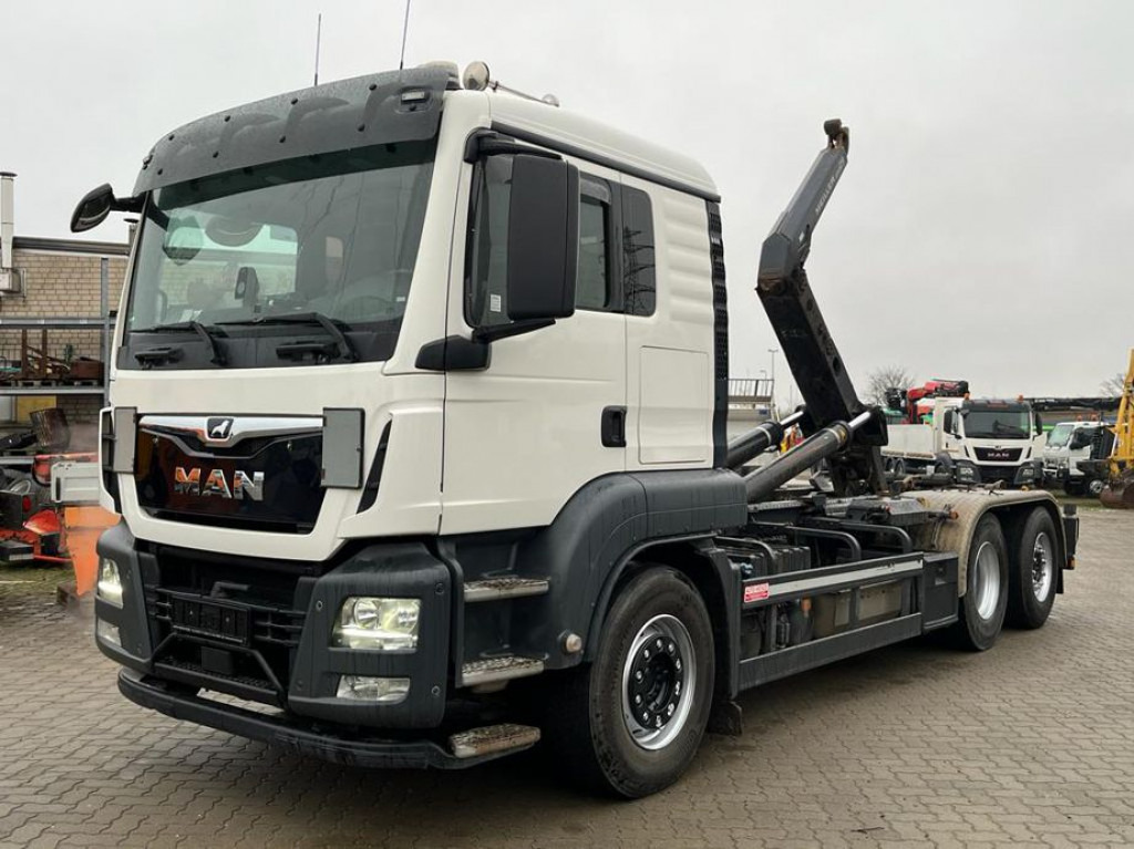 MAN MAN TG-S Abrollkipper 26.460 6x2-2 BL Meiller, Funk - משאית הרמת וו: תמונה 1 MAN MAN TG-S Abrollkipper 26.460 6x2-2 BL Meiller, Funk - משאית הרמת וו: תמונה 1