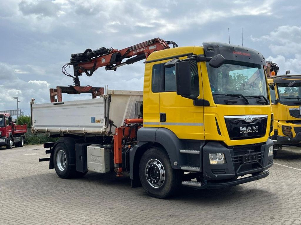 MAN TG-S 18.400 4x2 BL 2-Achs Kipper Kran Atlas 120+ - מזהיר, משאית מנוף: תמונה 2 MAN TG-S 18.400 4x2 BL 2-Achs Kipper Kran Atlas 120+ - מזהיר, משאית מנוף: תמונה 2