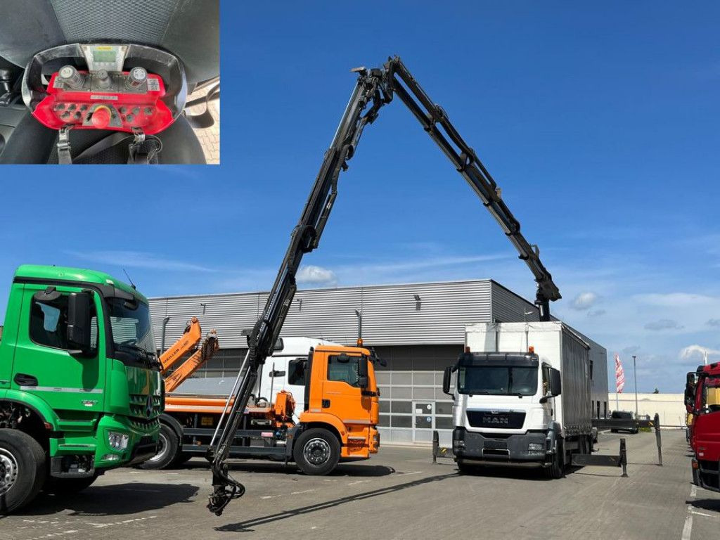 MAN TG-S 26.360 6x2-2LL Pritsche Heckkran 34m/to, Ji - משאית מנוף: תמונה 1 MAN TG-S 26.360 6x2-2LL Pritsche Heckkran 34m/to, Ji - משאית מנוף: תמונה 1