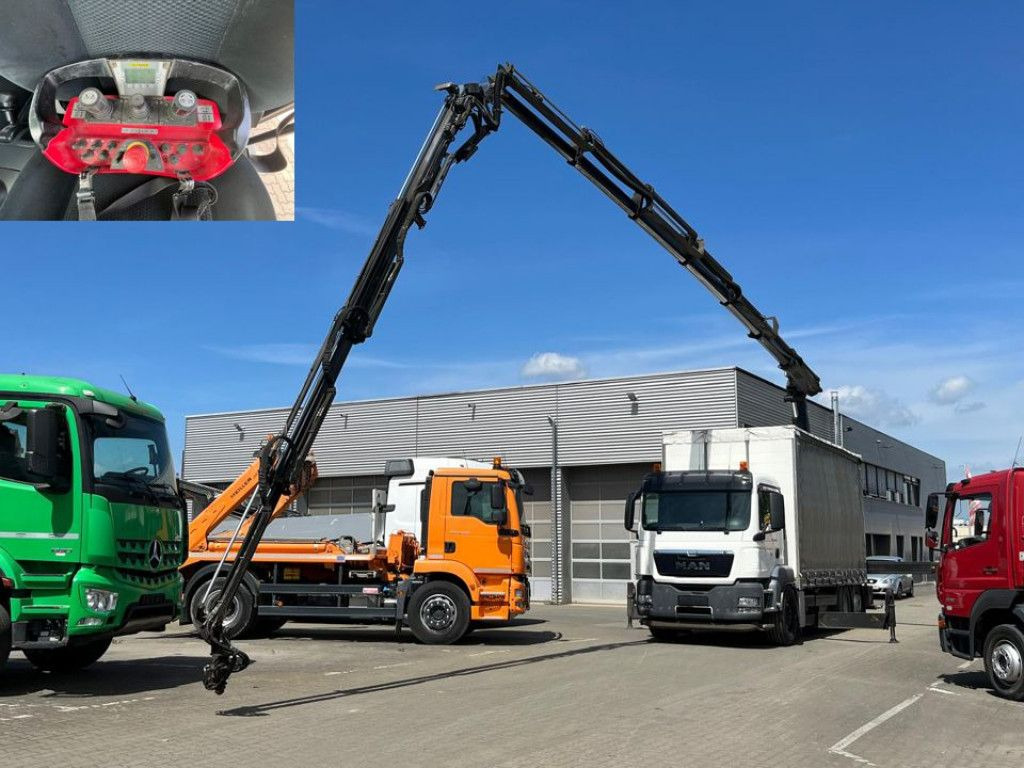 MAN TG-S 26.360 6x2-2LL Pritsche Heckkran 34m/to, Ji - משאית צד נופל/ שטוחה, משאית מנוף: תמונה 3 MAN TG-S 26.360 6x2-2LL Pritsche Heckkran 34m/to, Ji - משאית צד נופל/ שטוחה, משאית מנוף: תמונה 3