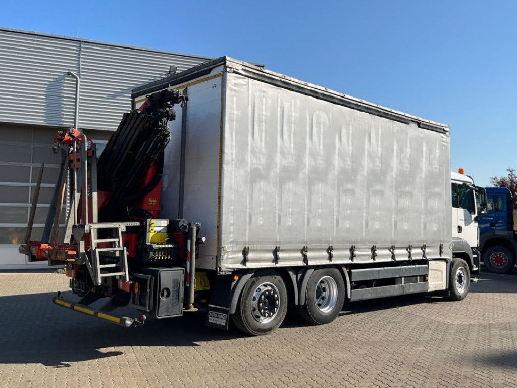 MAN TG-S 26.400 6x2-2 BL Pritsche Heckkran 5xhydr.Au - משאית צד נופל/ שטוחה, משאית מנוף: תמונה 4 MAN TG-S 26.400 6x2-2 BL Pritsche Heckkran 5xhydr.Au - משאית צד נופל/ שטוחה, משאית מנוף: תמונה 4