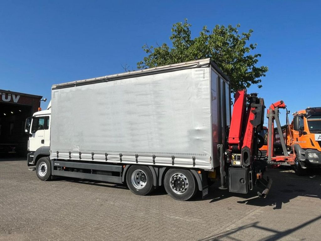 MAN TG-S 26.400 6x2-2 BL Pritsche Heckkran 5xhydr.Au - משאית מנוף: תמונה 3 MAN TG-S 26.400 6x2-2 BL Pritsche Heckkran 5xhydr.Au - משאית מנוף: תמונה 3