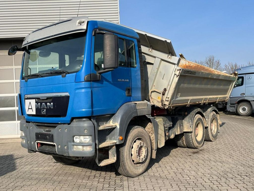 MAN TG-S 26.440 6x4 BB 3-Achs Kipper MeillerSchalter - מזהיר: תמונה 1 MAN TG-S 26.440 6x4 BB 3-Achs Kipper MeillerSchalter - מזהיר: תמונה 1