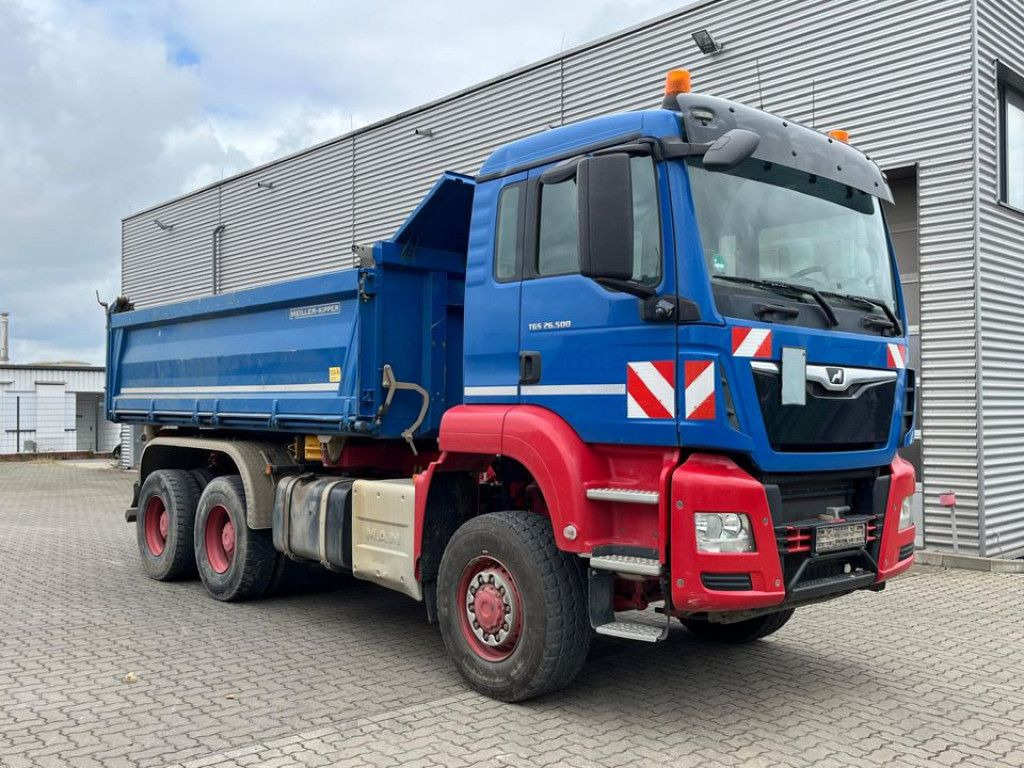MAN TG-S 26.500 6x6 BB 3-Achs Allradkipper Bordmatik - מזהיר: תמונה 2 MAN TG-S 26.500 6x6 BB 3-Achs Allradkipper Bordmatik - מזהיר: תמונה 2