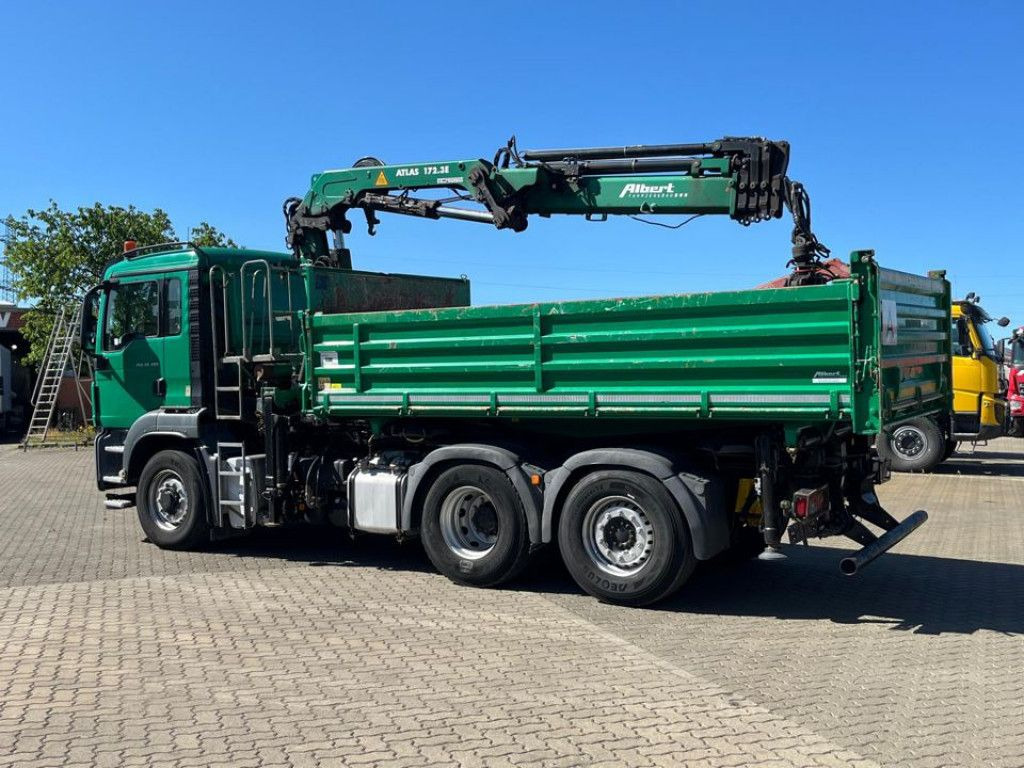 MAN TG-S 28.480 6x4H-4 BL 3-Achs Kipper Kran Funk Li - מזהיר, משאית מנוף: תמונה 4 MAN TG-S 28.480 6x4H-4 BL 3-Achs Kipper Kran Funk Li - מזהיר, משאית מנוף: תמונה 4
