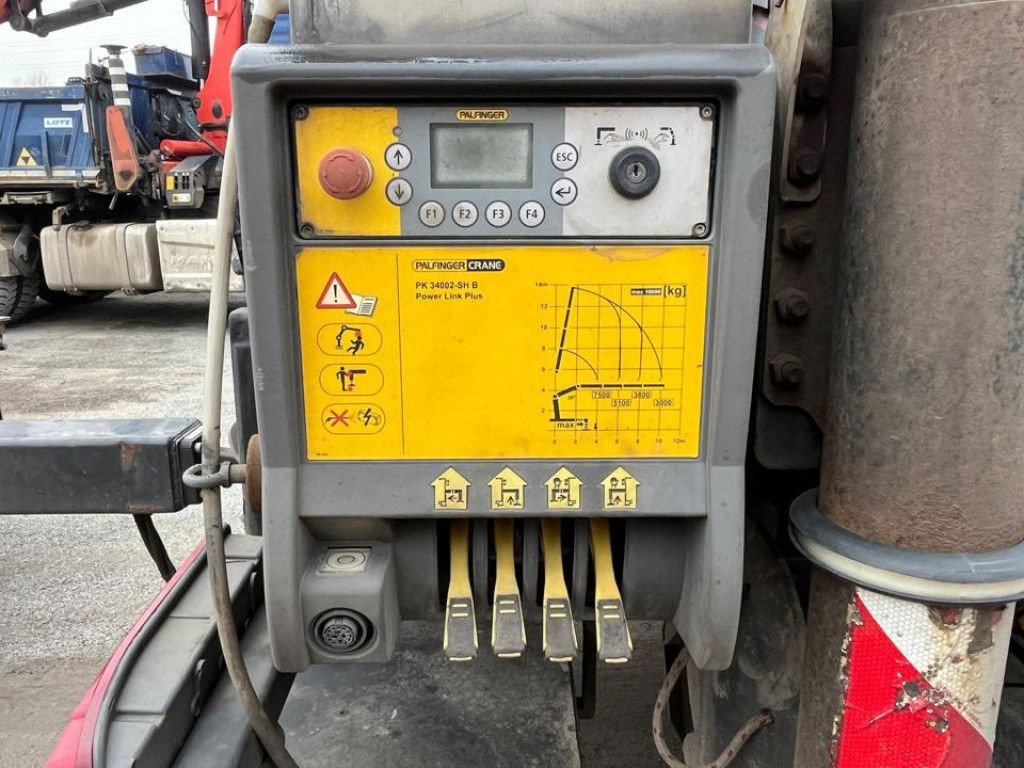 משאית צד נופל/ שטוחה, משאית מנוף MAN TG-X 26.400 6x2 Pritsche Heckkran Palfinger PK 3: תמונה 12