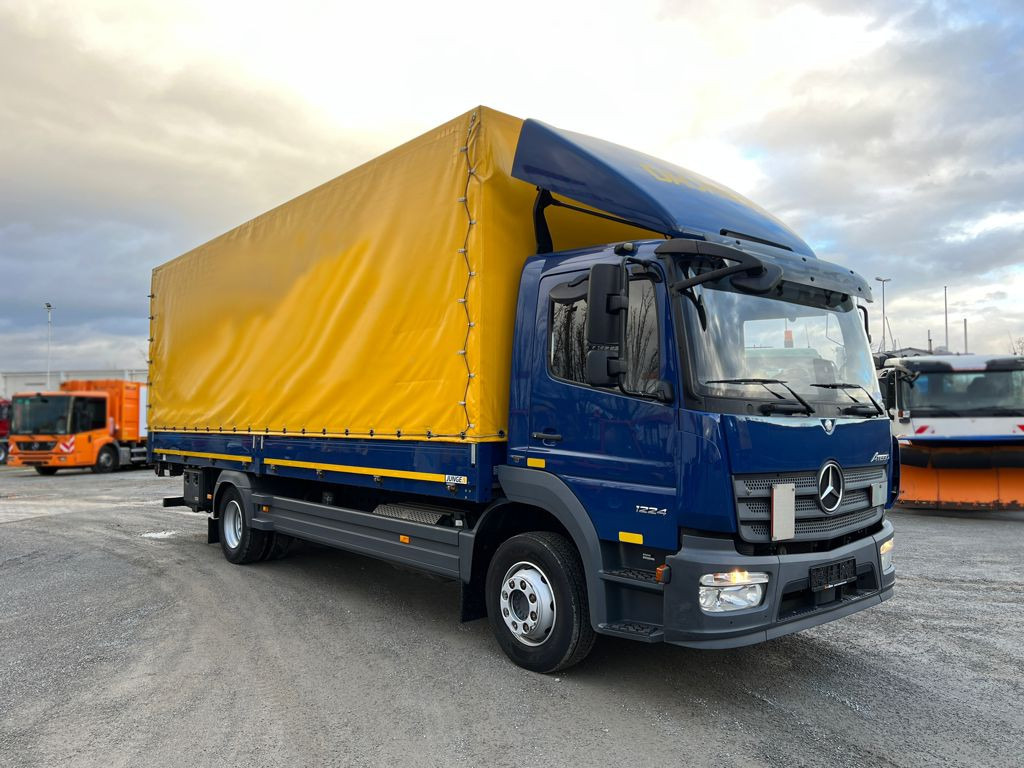 MERCEDES-BENZ Atego 1224 L  Pritsche LBW LBW 1.5 to - משאית וילונות צד: תמונה 2 MERCEDES-BENZ Atego 1224 L  Pritsche LBW LBW 1.5 to - משאית וילונות צד: תמונה 2