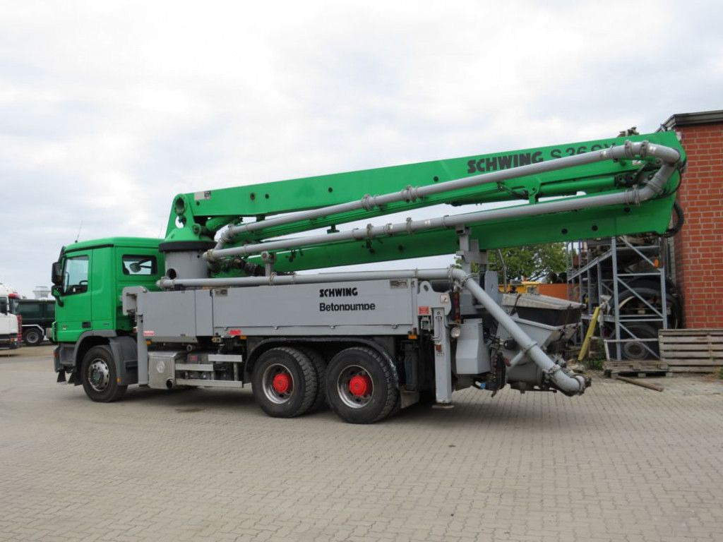Mercedes-Benz Actros 2641 6x4 Betonpumpe Schwing S 36 X nur 2 - משאית משאבת בטון: תמונה 3 Mercedes-Benz Actros 2641 6x4 Betonpumpe Schwing S 36 X nur 2 - משאית משאבת בטון: תמונה 3
