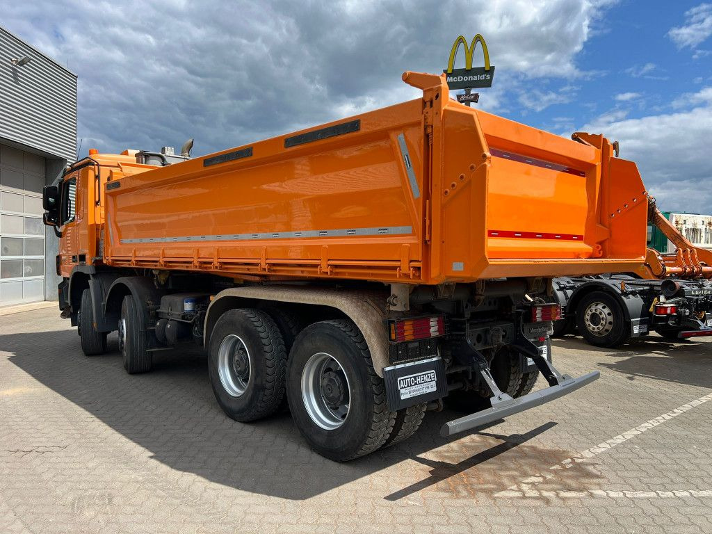Mercedes-Benz Actros 3241 K 8x4 4-Achs Kipper Meiller Deutsch - מזהיר: תמונה 3 Mercedes-Benz Actros 3241 K 8x4 4-Achs Kipper Meiller Deutsch - מזהיר: תמונה 3