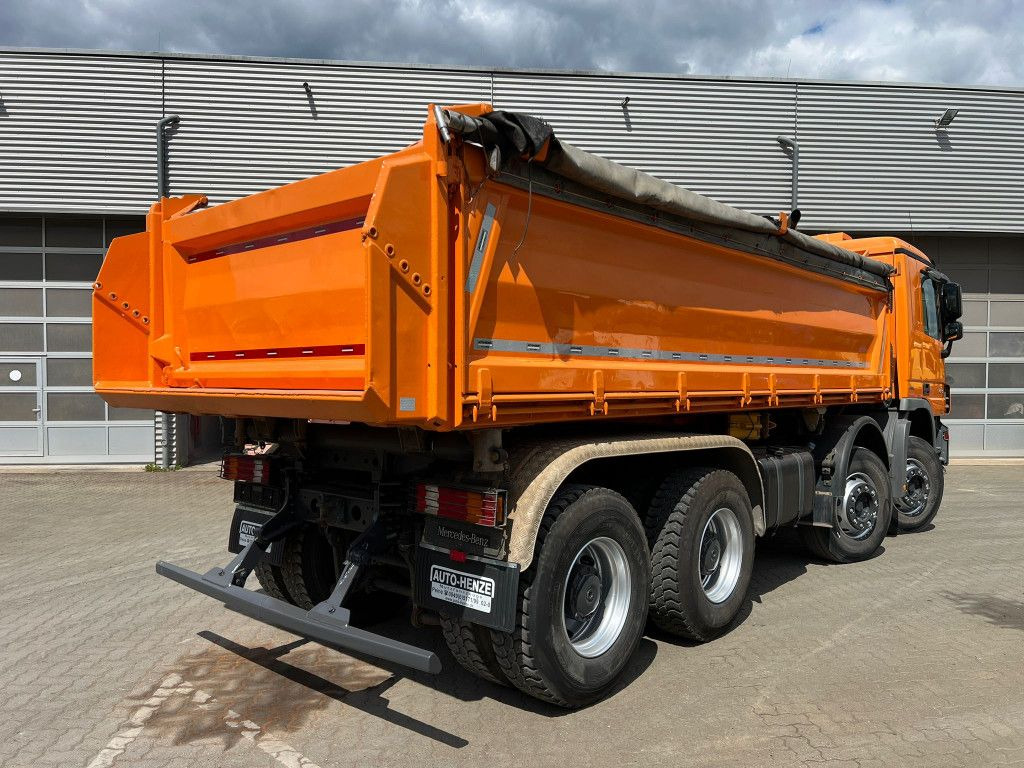 Mercedes-Benz Actros 3241 K 8x4 4-Achs Kipper Meiller Deutsch - מזהיר: תמונה 4 Mercedes-Benz Actros 3241 K 8x4 4-Achs Kipper Meiller Deutsch - מזהיר: תמונה 4