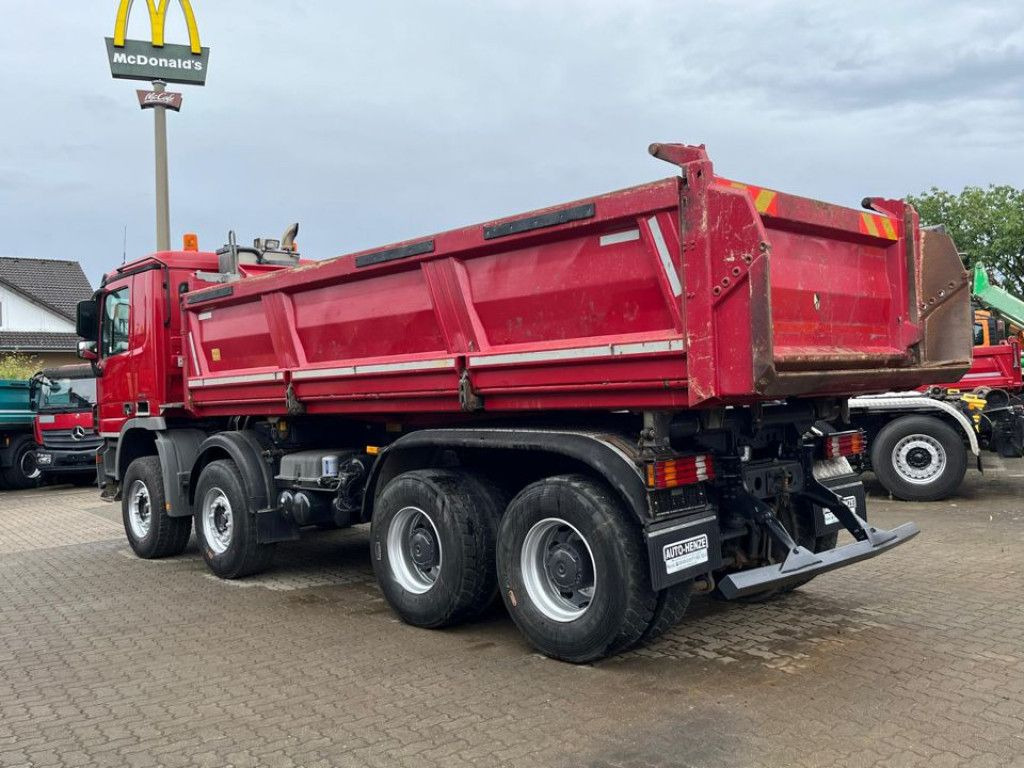 Mercedes-Benz Actros 4141 K 8x4 4-Achs Kipper Bordmatik Meille - מזהיר: תמונה 4 Mercedes-Benz Actros 4141 K 8x4 4-Achs Kipper Bordmatik Meille - מזהיר: תמונה 4
