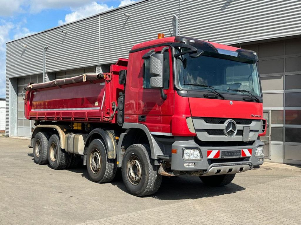 Mercedes-Benz Actros 4141 K 8x4 4-Achs Kipper Bordmatik Meille - מזהיר: תמונה 2 Mercedes-Benz Actros 4141 K 8x4 4-Achs Kipper Bordmatik Meille - מזהיר: תמונה 2