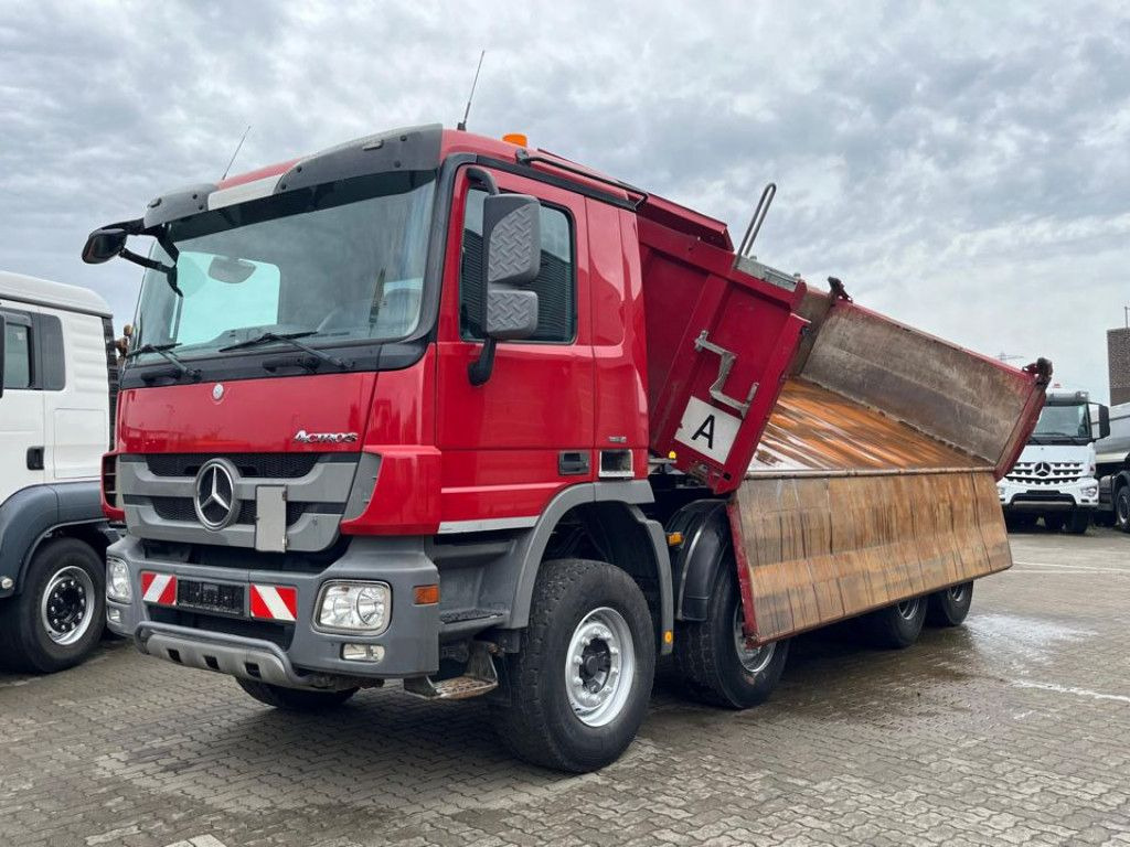 Mercedes-Benz Actros 4141 K 8x4 4-Achs Kipper Bordmatik Meille - מזהיר: תמונה 1 Mercedes-Benz Actros 4141 K 8x4 4-Achs Kipper Bordmatik Meille - מזהיר: תמונה 1