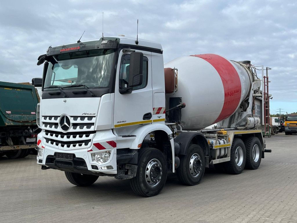 Mercedes-Benz Arocs 3240 B 8x4 Betonmischer - משאית מערבלת בטון: תמונה 1 Mercedes-Benz Arocs 3240 B 8x4 Betonmischer - משאית מערבלת בטון: תמונה 1