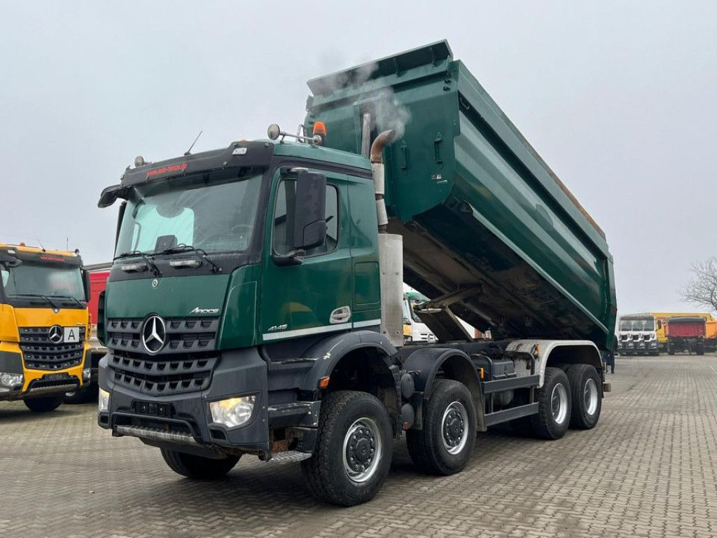 Mercedes-Benz Arocs 4145 8x8 4 Achs Muldenkipper Meiller - מזהיר: תמונה 1 Mercedes-Benz Arocs 4145 8x8 4 Achs Muldenkipper Meiller - מזהיר: תמונה 1