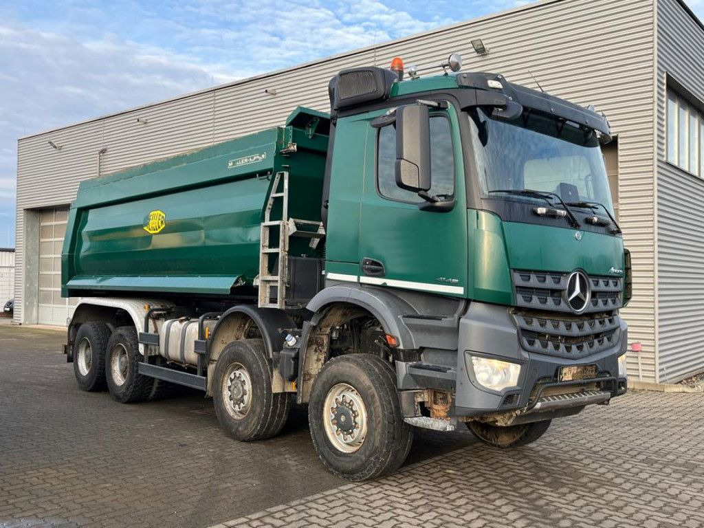 Mercedes-Benz Arocs 4145 8x8 4 Achs Muldenkipper Meiller - מזהיר: תמונה 2 Mercedes-Benz Arocs 4145 8x8 4 Achs Muldenkipper Meiller - מזהיר: תמונה 2