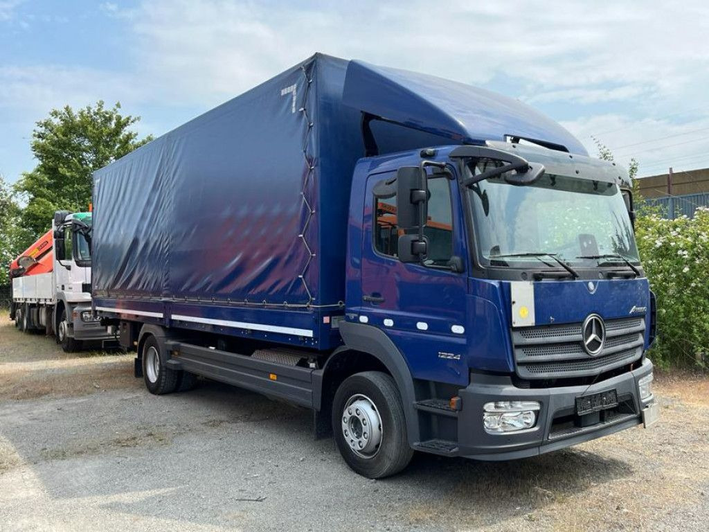 Mercedes-Benz Atego 1224 L Pritsche LBW LBW 1.5to - משאית וילונות צד: תמונה 2 Mercedes-Benz Atego 1224 L Pritsche LBW LBW 1.5to - משאית וילונות צד: תמונה 2