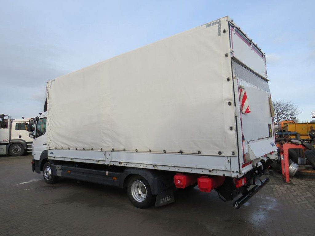 Mercedes-Benz Atego 818 L Pritsche LBW LBW 1 to AHK+Luftans - כלי רכב מסחרי עם וילונות צד: תמונה 3 Mercedes-Benz Atego 818 L Pritsche LBW LBW 1 to AHK+Luftans - כלי רכב מסחרי עם וילונות צד: תמונה 3
