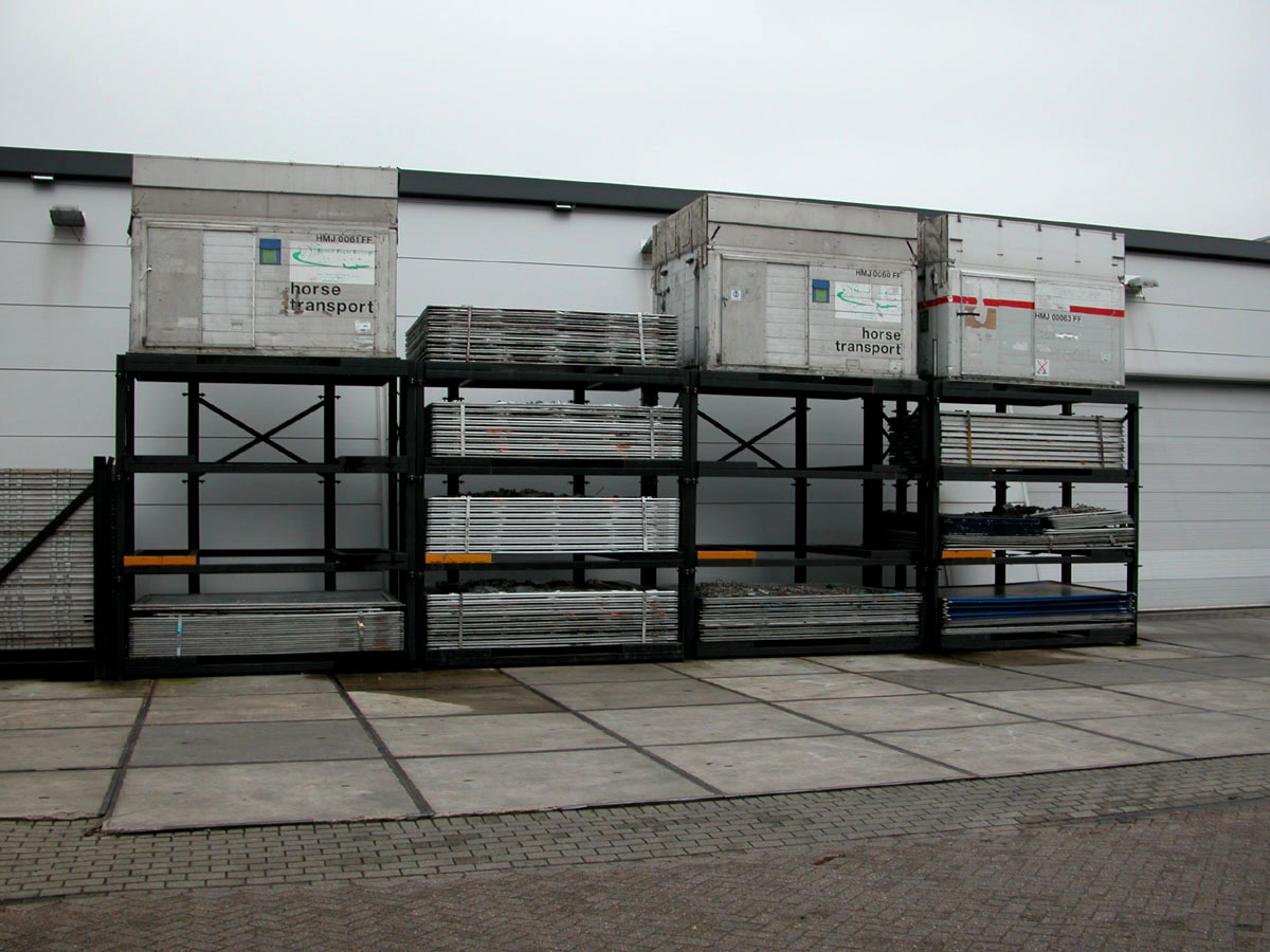 Aero PCR-2 Pallet container rack storage - מדף תעשייתיים: תמונה 1 Aero PCR-2 Pallet container rack storage - מדף תעשייתיים: תמונה 1