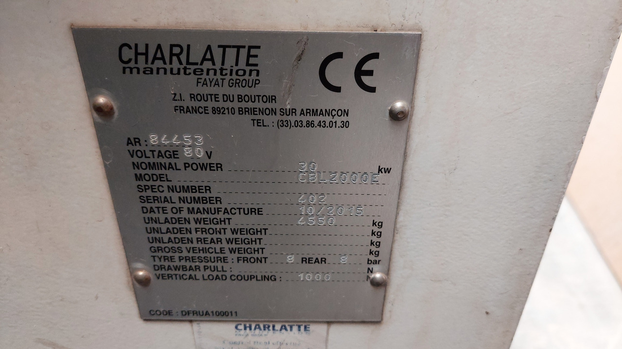 CBL2000E Belt Loader Charlatte - מעמיס חגורות: תמונה 2 CBL2000E Belt Loader Charlatte - מעמיס חגורות: תמונה 2