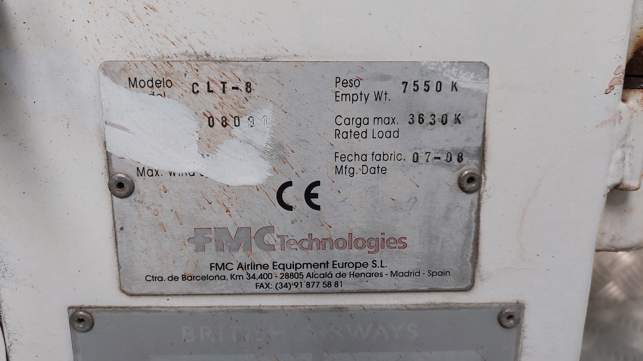 CLT-8 FMC Speedloader - מעמיס מטען למטוסים: תמונה 4 CLT-8 FMC Speedloader - מעמיס מטען למטוסים: תמונה 4