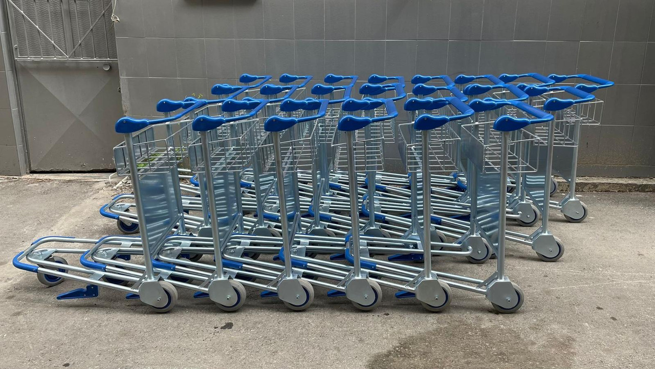 TRair Eco Airport Baggage Trolley - ציוד תמיכת קרקע: תמונה 1 TRair Eco Airport Baggage Trolley - ציוד תמיכת קרקע: תמונה 1