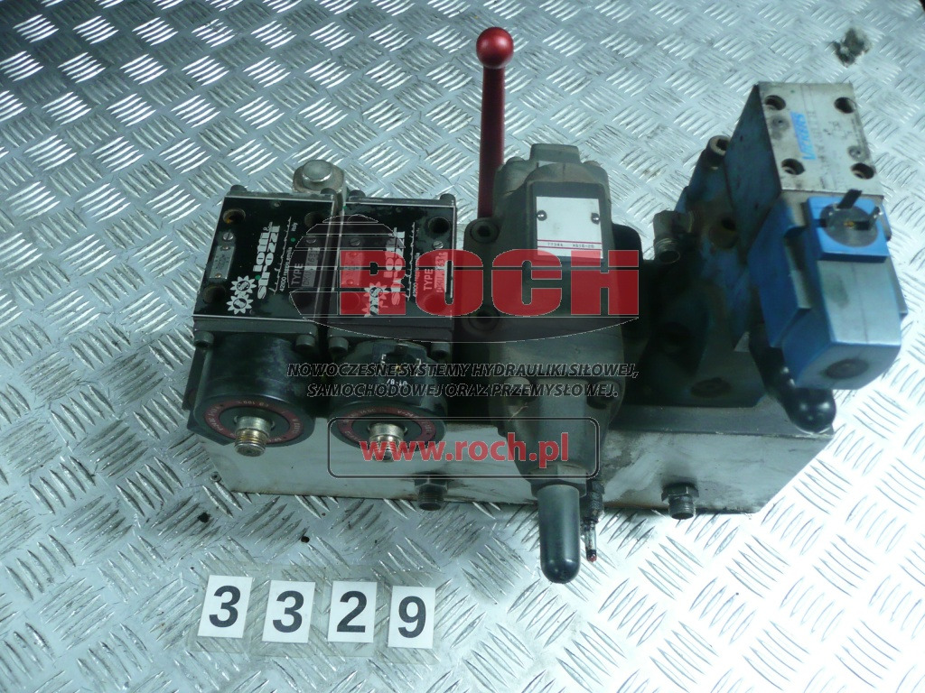 IOTTI STROZZI + ATOS + VICKERS DKU1631 + 77344 AGIS-20 + ECG02LG25U32 - 4 SEKCYJNY + 463832 + ZAWÓR KULOWY - שסתום הידרולי: תמונה 1 IOTTI STROZZI + ATOS + VICKERS DKU1631 + 77344 AGIS-20 + ECG02LG25U32 - 4 SEKCYJNY + 463832 + ZAWÓR KULOWY - שסתום הידרולי: תמונה 1