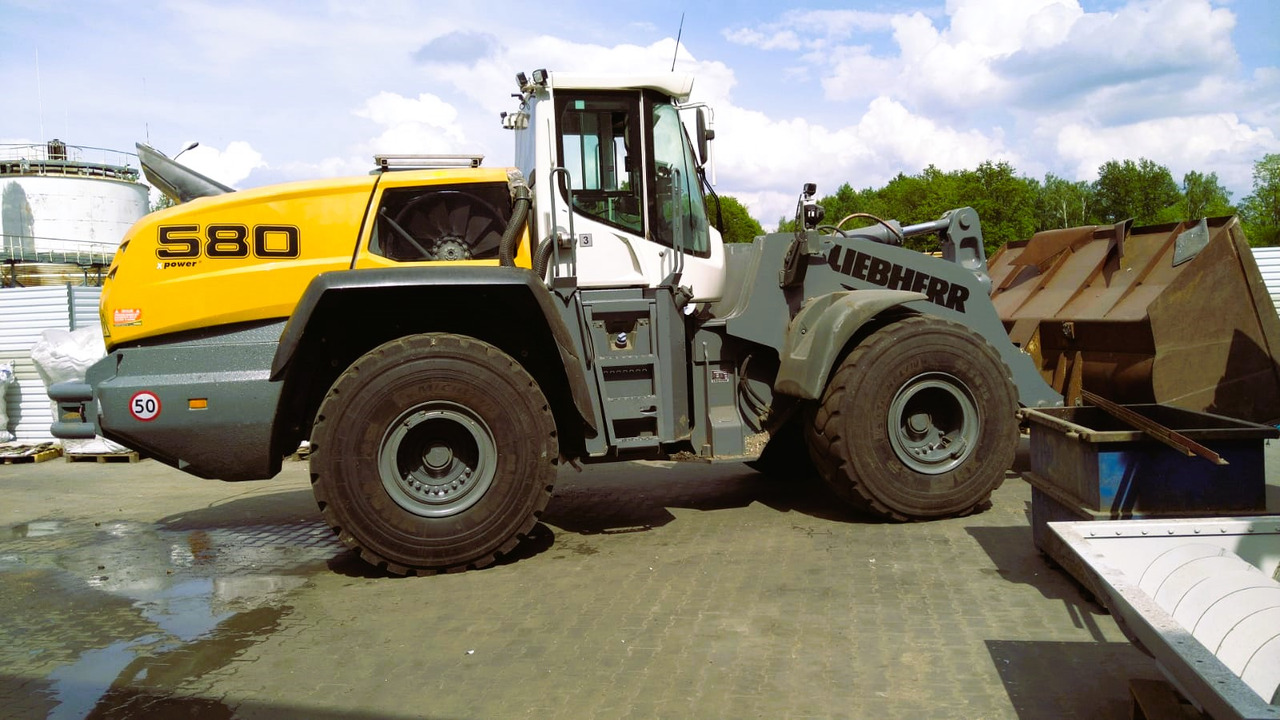 LIEBHERR L580 X POWER - מעמיס גלגלים: תמונה 1 LIEBHERR L580 X POWER - מעמיס גלגלים: תמונה 1