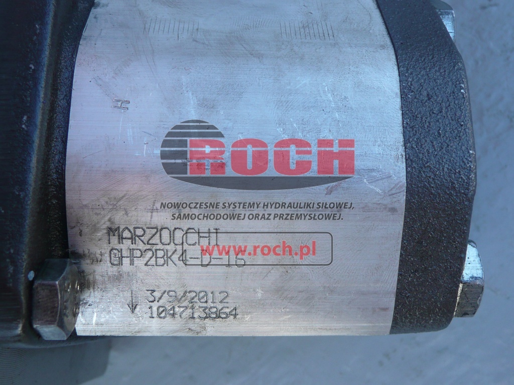MARZOCCHI GHP2BK4-D-16 - משאבה הידרולית: תמונה 2 MARZOCCHI GHP2BK4-D-16 - משאבה הידרולית: תמונה 2