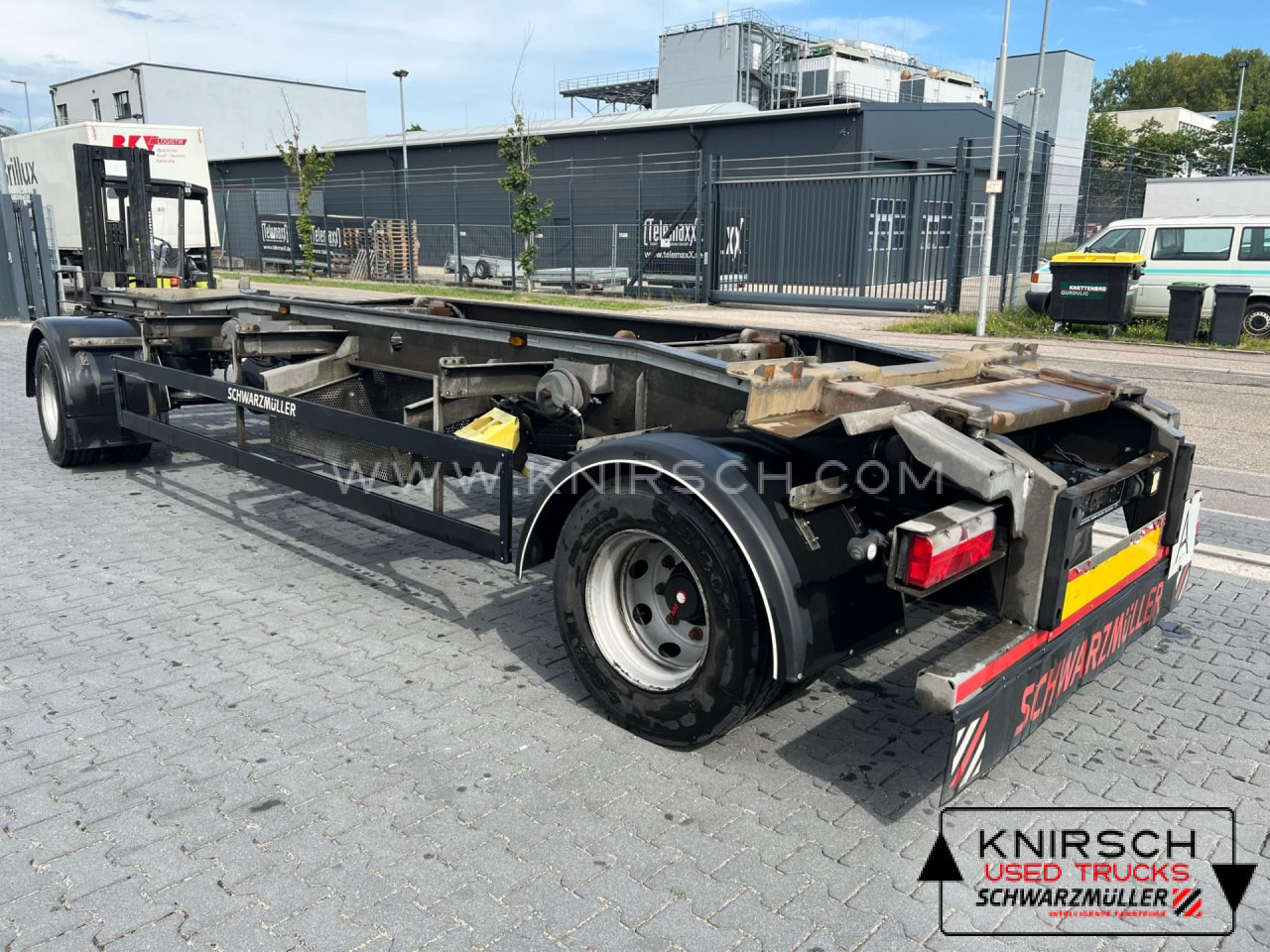 SCHWARZMUELLER Abrollanhänger mit Schlitten - קרון נגרר מתגלגל/ מדלג: תמונה 1 SCHWARZMUELLER Abrollanhänger mit Schlitten - קרון נגרר מתגלגל/ מדלג: תמונה 1