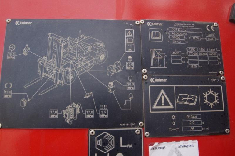 Kalmar DCF370-1200 - מלגזת סולר: תמונה 3 Kalmar DCF370-1200 - מלגזת סולר: תמונה 3