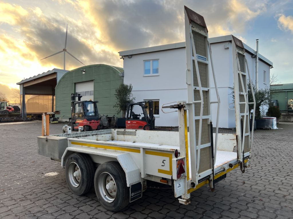 Blomenröhr 552/6900 Tieflader, Rampen, 6,9 to. zGG, TÜV neu - קרון נגרר עם מטען נמוך: תמונה 3 Blomenröhr 552/6900 Tieflader, Rampen, 6,9 to. zGG, TÜV neu - קרון נגרר עם מטען נמוך: תמונה 3