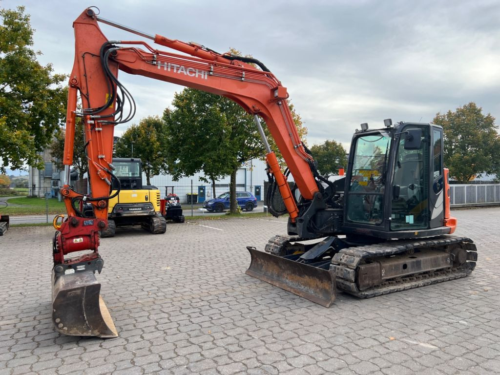 מיני מחפר Hitachi ZX 85 USB-5A, Bj 17, 3800 BH, ZSA, Tilt HS08, GL: תמונה 1