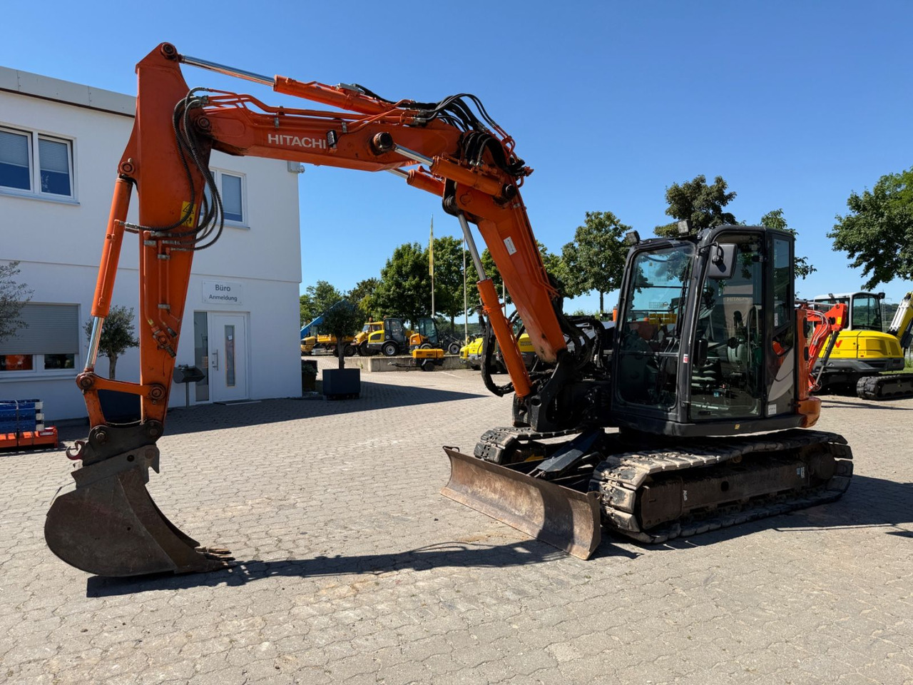 Hitachi ZX 85 USB-5A, Bj 17, 5190 BH, hydr. VA, MS08, TL - מיני מחפר: תמונה 1 Hitachi ZX 85 USB-5A, Bj 17, 5190 BH, hydr. VA, MS08, TL - מיני מחפר: תמונה 1