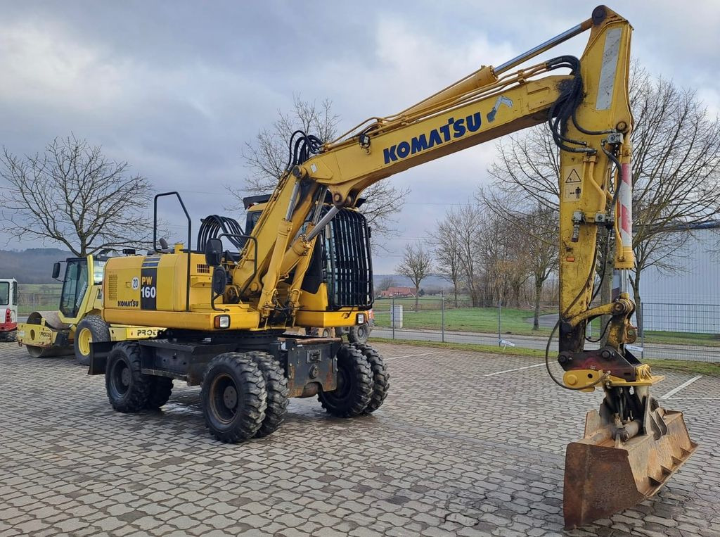 Komatsu PW 160-7, Bj 07, 7050 BH, hydr. VA, MS10, GLV - מחפר גלגלים: תמונה 2 Komatsu PW 160-7, Bj 07, 7050 BH, hydr. VA, MS10, GLV - מחפר גלגלים: תמונה 2