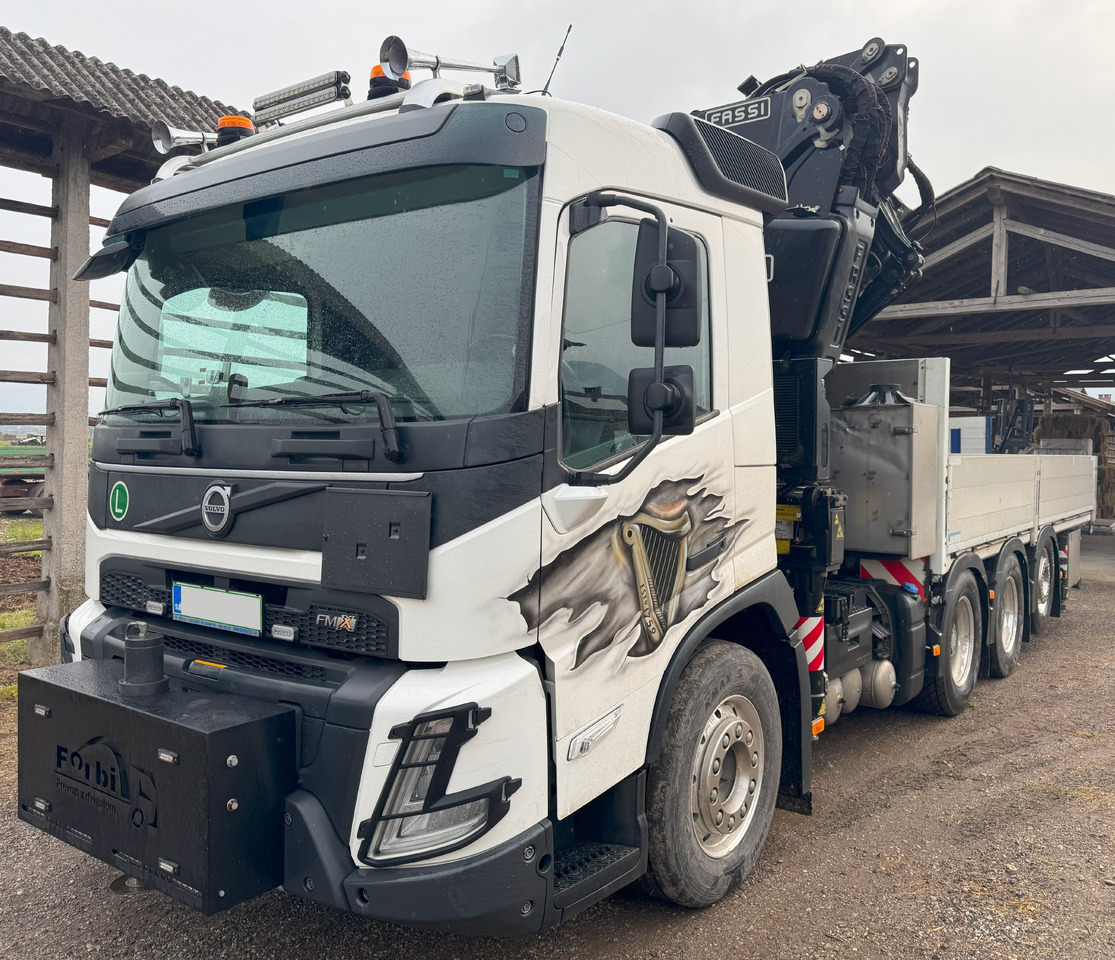 VOLVO Hiab Palfinger Fassi F710-6 JIB-4 - משאית מנוף: תמונה 1 VOLVO Hiab Palfinger Fassi F710-6 JIB-4 - משאית מנוף: תמונה 1