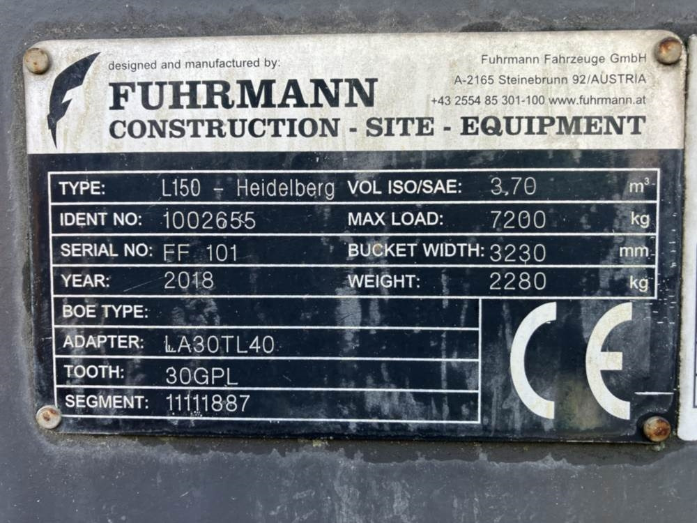 Fuhrmann Schaufeln mit Zähnen - דלי: תמונה 5 Fuhrmann Schaufeln mit Zähnen - דלי: תמונה 5