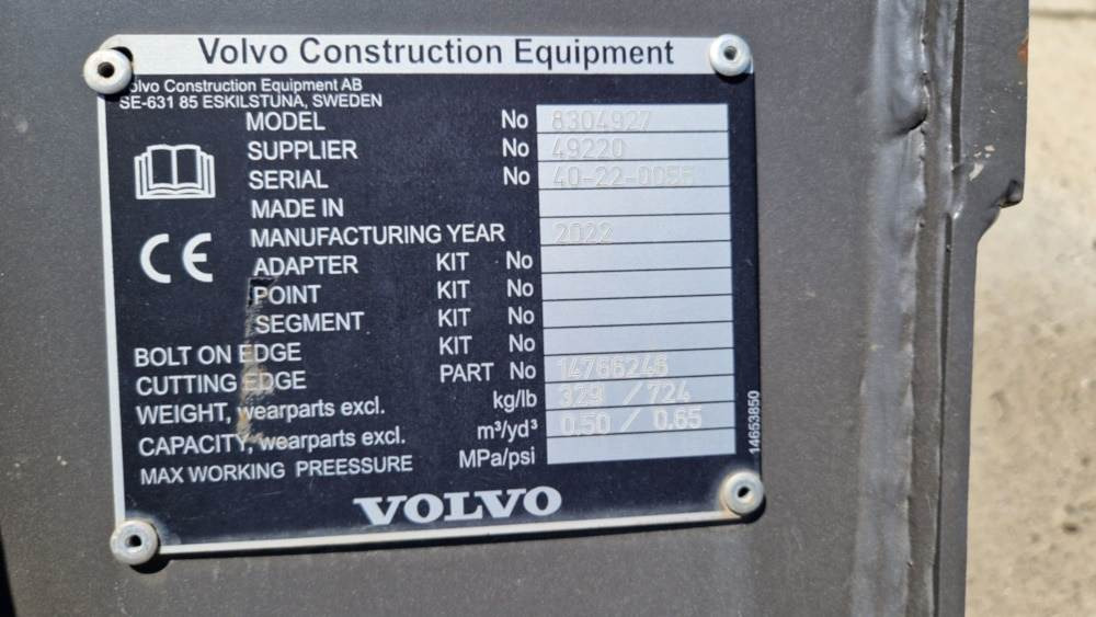 Volvo Tieflöffel mit Messer - מחפרון: תמונה 5 Volvo Tieflöffel mit Messer - מחפרון: תמונה 5